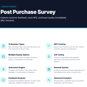 Post Purchase Survey